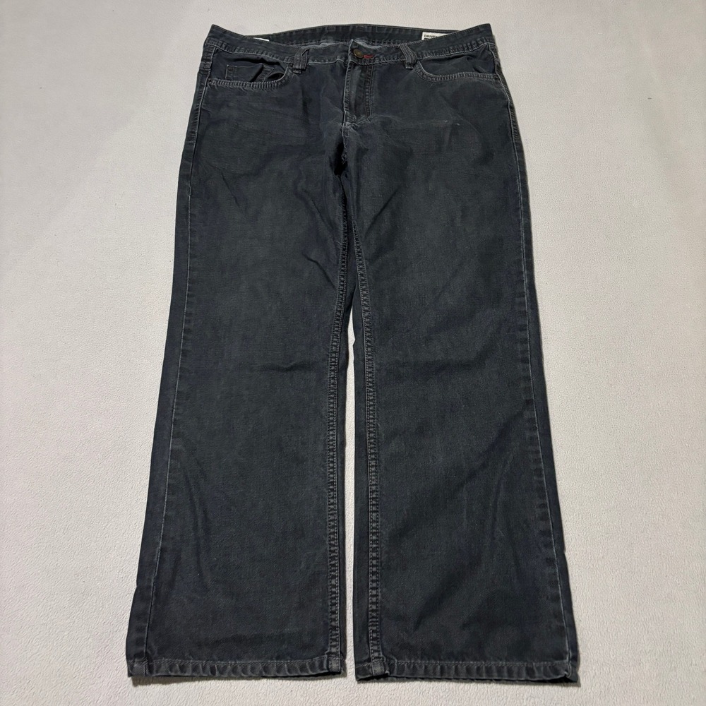 Buffalo David Bitton Driven-X Basic Mens Straight Leg Jeans 36x30 Black